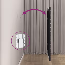VidaXL 824677 tête de lit et pied de lit Noir - Vue supplémentaire 5