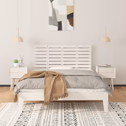 VidaXL 824689 tête de lit et pied de lit Blanc