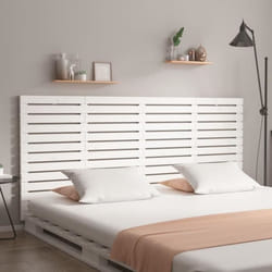 VidaXL 824699 tête de lit et pied de lit Blanc
