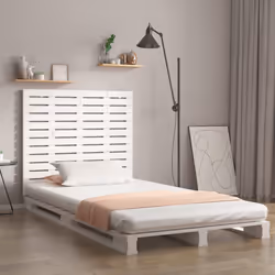 VidaXL 824709 tête de lit et pied de lit Blanc