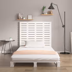 VidaXL 824709 tête de lit et pied de lit Blanc