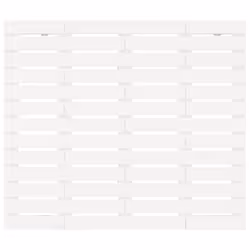 VidaXL 824709 tête de lit et pied de lit Blanc - Vue supplémentaire 4