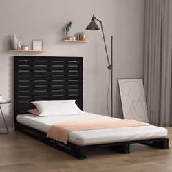 VidaXL 824712 tête de lit et pied de lit Noir