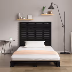 VidaXL 824712 tête de lit et pied de lit Noir