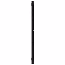 VidaXL 824712 tête de lit et pied de lit Noir - Vue supplémentaire 5