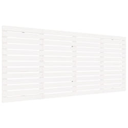 VidaXL 824719 tête de lit et pied de lit Blanc