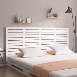 VidaXL 824719 tête de lit et pied de lit Blanc
