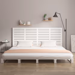 VidaXL 824719 tête de lit et pied de lit Blanc