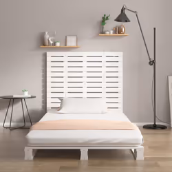 VidaXL 824724 tête de lit et pied de lit Blanc