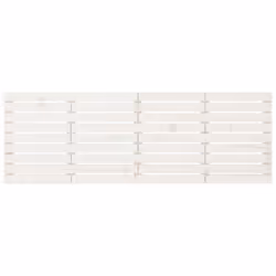 VidaXL 824749 tête de lit et pied de lit Blanc - Vue supplémentaire 4