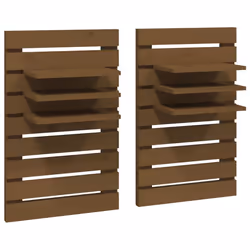 VidaXL 824766, Pin, Marron, 400 mm, 175 mm, 630 mm, 2 pièce(s)