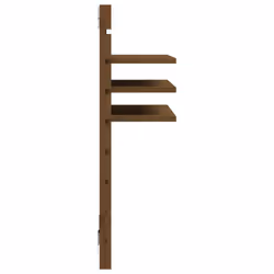VidaXL 824766 étagères Pin Marron - Vue supplémentaire 7