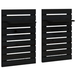 VidaXL 824772 étagères Pin Noir
