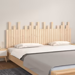 La tête de lit murale en bois présente un design classique qui ajoute une touche d'élégance à toute chambre à coucher ! Bois  ...