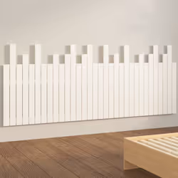 VidaXL 824779 tête de lit et pied de lit Blanc - Vue supplémentaire 4