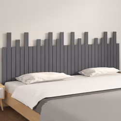 VidaXL 824780 tête de lit et pied de lit Gris