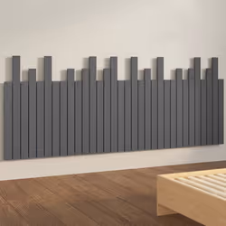 VidaXL 824780 tête de lit et pied de lit Gris - Vue supplémentaire 4