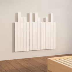 VidaXL 824784 tête de lit et pied de lit Blanc - Vue supplémentaire 4