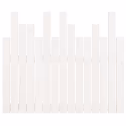 VidaXL 824784 tête de lit et pied de lit Blanc - Vue supplémentaire 5