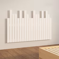 VidaXL 824789 tête de lit et pied de lit Blanc - Vue supplémentaire 4