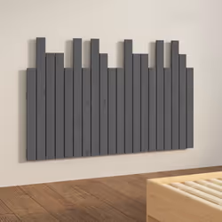 VidaXL 824790 tête de lit et pied de lit Gris - Vue supplémentaire 4