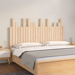 La tête de lit murale en bois présente un design classique qui ajoute une touche d'élégance à toute chambre à coucher ! Bois  ...