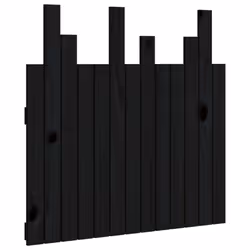 VidaXL 824807, Noir, Bois de pin, 825 mm, 80 cm, 30 mm