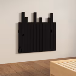 VidaXL 824807 tête de lit et pied de lit Noir - Vue supplémentaire 4