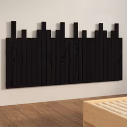 VidaXL 824812 tête de lit et pied de lit Noir - Vue supplémentaire 4