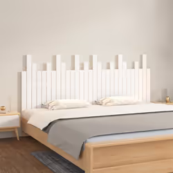 VidaXL 824814 tête de lit et pied de lit Blanc