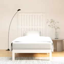 VidaXL 824824 tête de lit et pied de lit Blanc