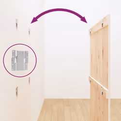 VidaXL 824824 tête de lit et pied de lit Blanc - Vue supplémentaire 6