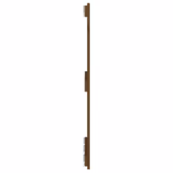 VidaXL 824831 tête de lit et pied de lit Marron - Vue supplémentaire 5