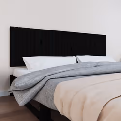 VidaXL 824832 tête de lit et pied de lit Noir