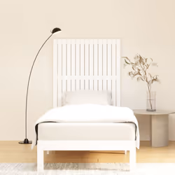 VidaXL 824834 tête de lit et pied de lit Blanc