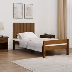 VidaXL 824836 tête de lit et pied de lit Marron