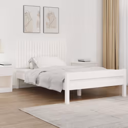 VidaXL 824839 tête de lit et pied de lit Blanc