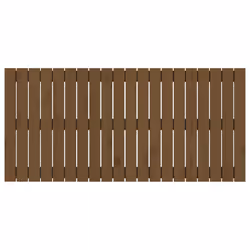 VidaXL 824841 tête de lit et pied de lit Marron - Vue supplémentaire 4