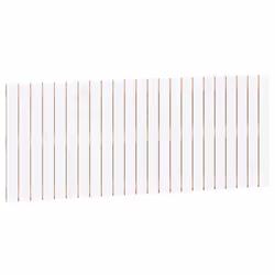 VidaXL 824844, Blanc, Bois de pin, 1470 mm, 60 cm, 30 mm