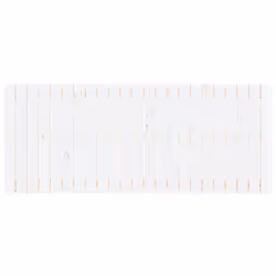 VidaXL 824844 tête de lit et pied de lit Blanc - Vue supplémentaire 4