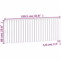 VidaXL 824848 tête de lit et pied de lit - Vue supplémentaire 8