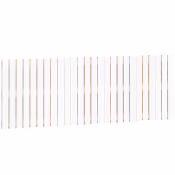 VidaXL 824859, Blanc, Bois de pin, 1660 mm, 60 cm, 30 mm