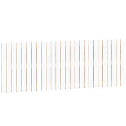 VidaXL 824859 tête de lit et pied de lit Blanc