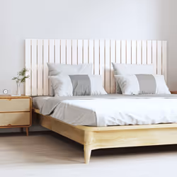 VidaXL 824859 tête de lit et pied de lit Blanc