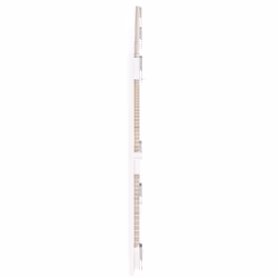 VidaXL 824859 tête de lit et pied de lit Blanc - Vue supplémentaire 5