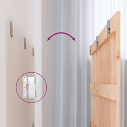 VidaXL 824863 tête de lit et pied de lit - Vue supplémentaire 6