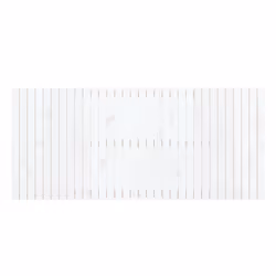 VidaXL 824869 tête de lit et pied de lit Blanc - Vue supplémentaire 4
