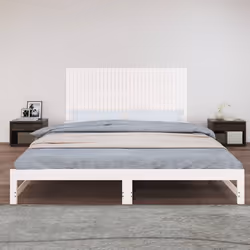 VidaXL 824879 tête de lit et pied de lit Blanc