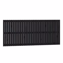 VidaXL 824882, Noir, Bois de pin, 2040 mm, 90 cm, 30 mm