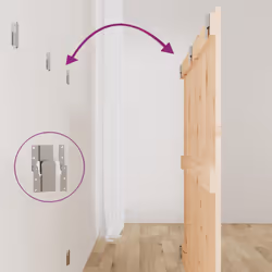VidaXL 824888 tête de lit et pied de lit - Vue supplémentaire 5